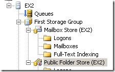 remove exchange public folder adsiedit